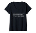 Womens Professional Overthinker V T-Shirt - Casual Everyday Wear Men Women - T-Shirt, Sweatshirt, Hoodie