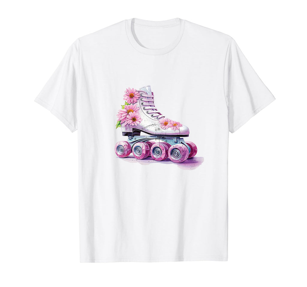 Aesthetic Vaporwave Teens Roller T-Shirt - Custom Art Print Men Women - T-Shirt, Sweatshirt, Hoodie