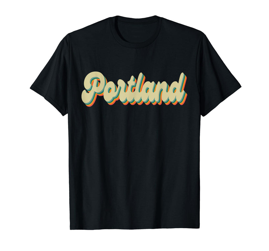 Portland 70S 80S 90S T-Shirt - Unique Graphic for Adults - T-Shirt, Sweatshirt, Hoodie