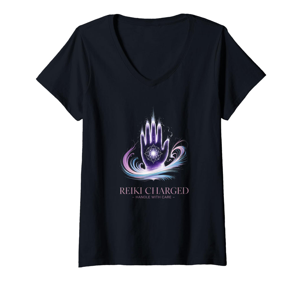 Womens Reiki Charged Good Spiritual T-Shirt - Novelty Apparel Men Women - T-Shirt, Sweatshirt, Hoodie
