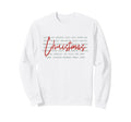 Word Art Holiday Typography Sweatshirt - Casual Everyday Wear Men Women - T-Shirt, Sweatshirt, Hoodie