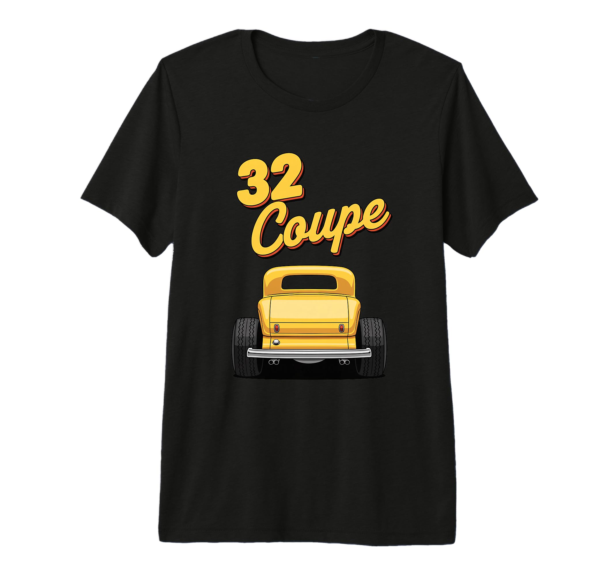 Car 32 Coupe Car Tri Blend T-Shirt - Fun Novelty Design for Adults - T-Shirt, Sweatshirt, Hoodie