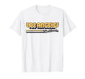 Los Angeles Stripes 70S Typography T-Shirt - Unique Graphic for Adults - T-Shirt, Sweatshirt, Hoodie