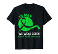 Mental Health Month We Wear Green Mental T-Shirt - Trendy Graphic Unisex - T-Shirt, Sweatshirt, Hoodie