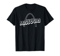 Missouri Arch Large Letter Postcard T-Shirt - Unique Graphic for Adults - T-Shirt, Sweatshirt, Hoodie