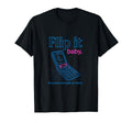 Neon Ninety Flip It 80S Flip Phone T-Shirt - Novelty Apparel Men Women - T-Shirt, Sweatshirt, Hoodie