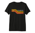 Pennsylvania 70S 80S Tri Blend T-Shirt - Fun Novelty Design for Adults - T-Shirt, Sweatshirt, Hoodie