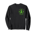 Mental Health Month We Wear Green Sweatshirt - Graphic Print for Adults - T-Shirt, Sweatshirt, Hoodie