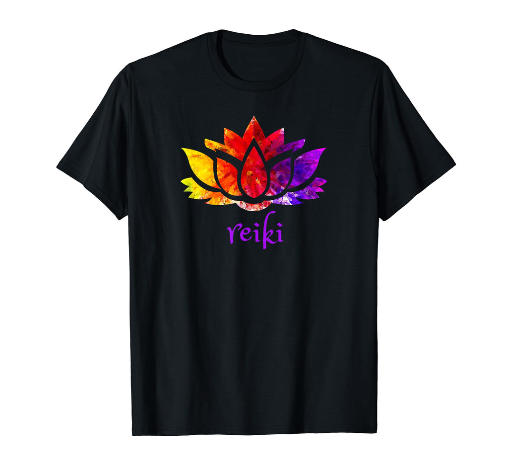 Reiki Lotus Healing Energy Aura T-Shirt - Streetwear Style for Adults - T-Shirt, Sweatshirt, Hoodie