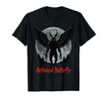 Cryptid Cryptozoology Mothman Introvert Hoodie - Unique Graphic Men Women - T-Shirt, Sweatshirt, Hoodie
