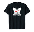 Introvert Antisocial Butterfly T-Shirt - Unique Graphic Men Women - T-Shirt, Sweatshirt, Hoodie