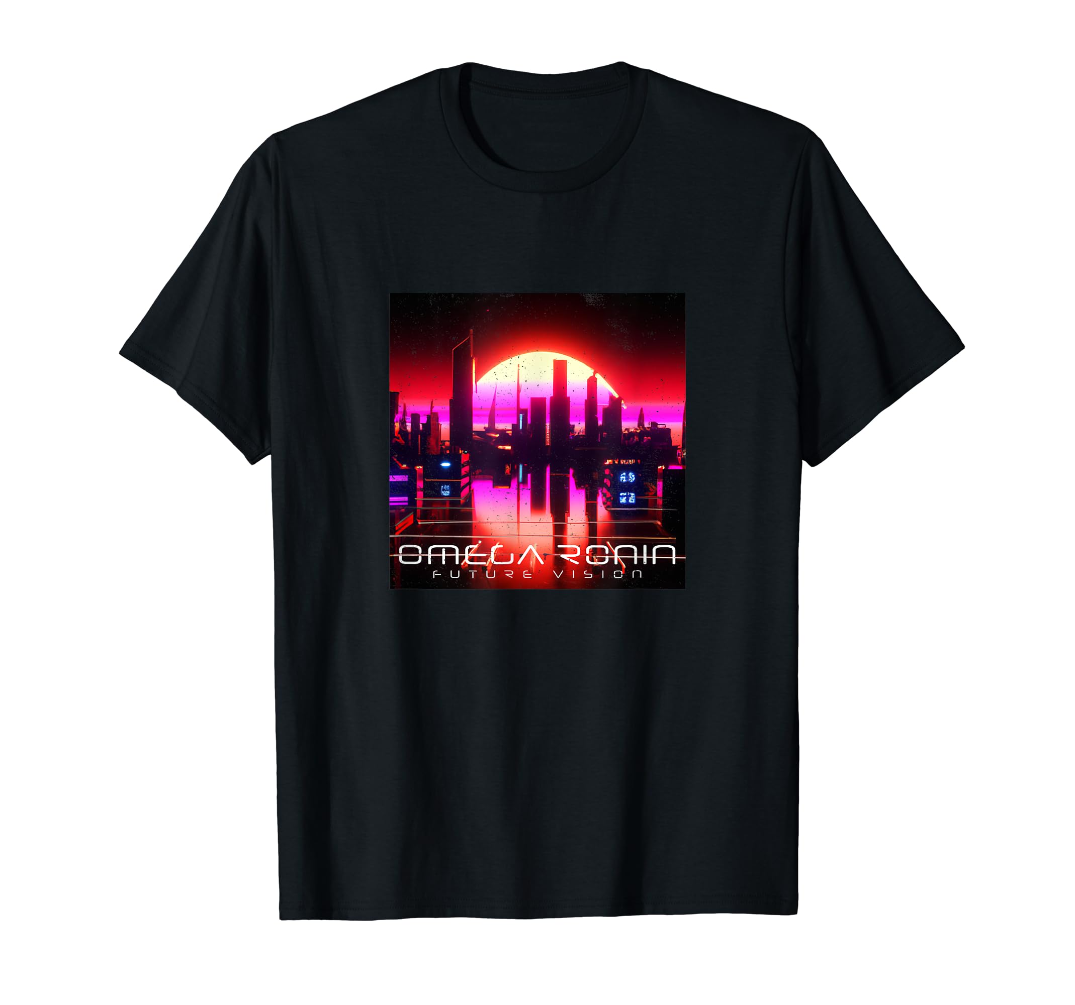 Omega Ronin Future Vision Dystopian T-Shirt - Streetwear Style for Adults - T-Shirt, Sweatshirt, Hoodie