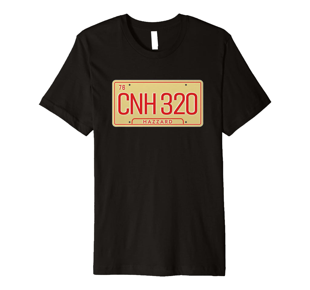 Cnh 320 License Plate Americana T-Shirt - Fun Novelty Design for Adults - T-Shirt, Sweatshirt, Hoodie