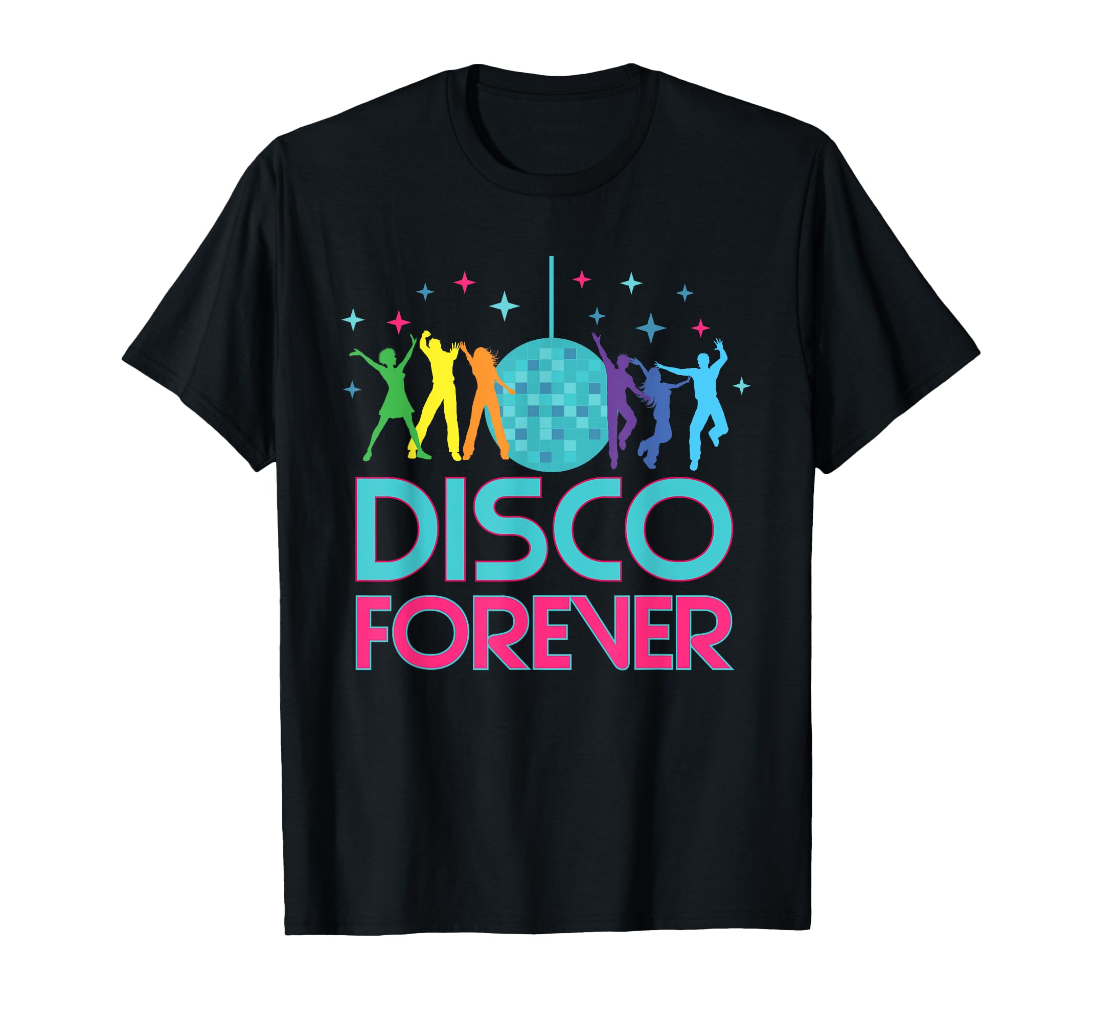 Disco Lover Disco Forever Disco Ball Love T-Shirt - Graphic Print Men Women - T-Shirt, Sweatshirt, Hoodie