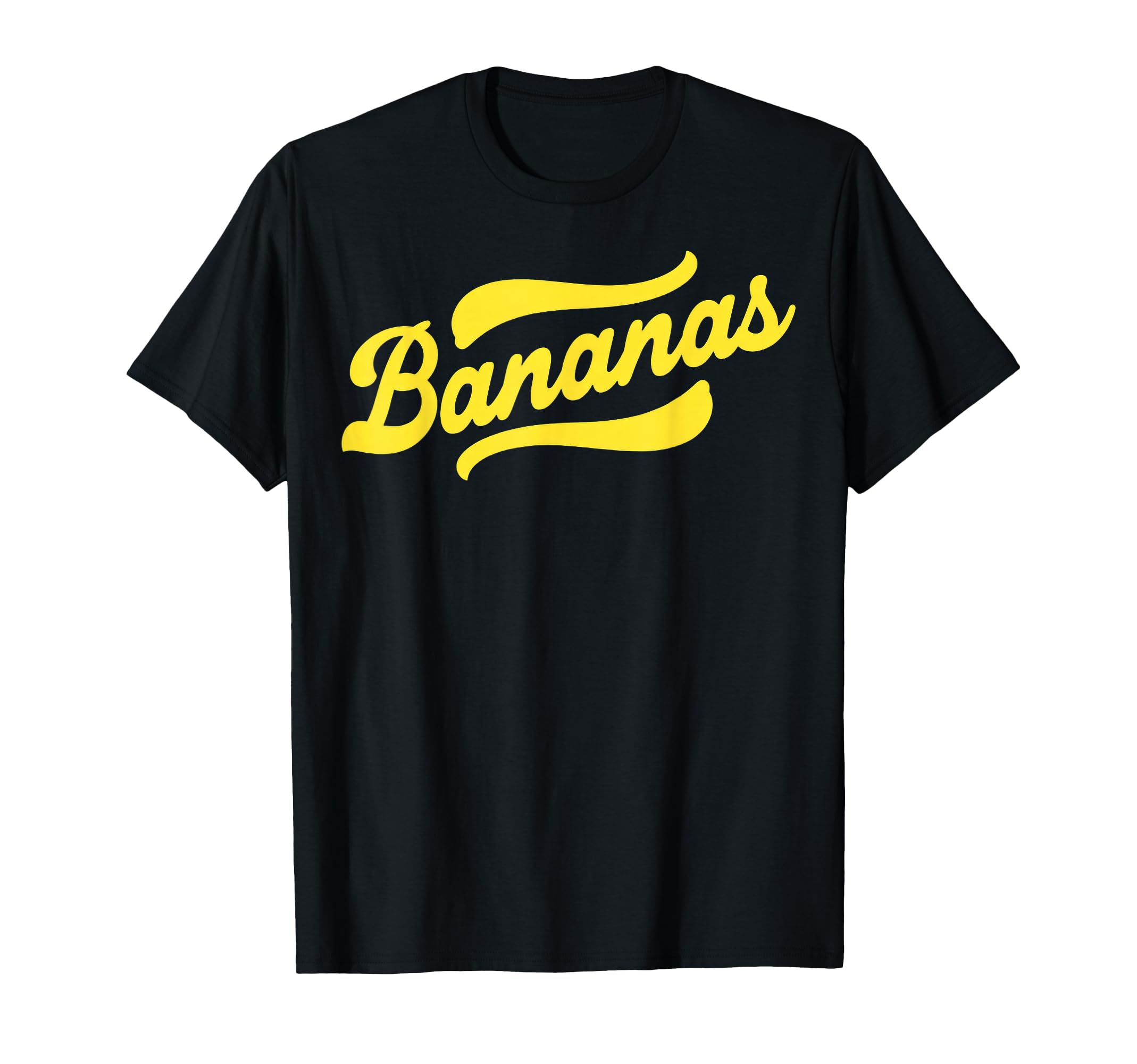 Playful Bananas Typography T-Shirt - Aesthetic Graphic Men Women - T-Shirt, Sweatshirt, Hoodie