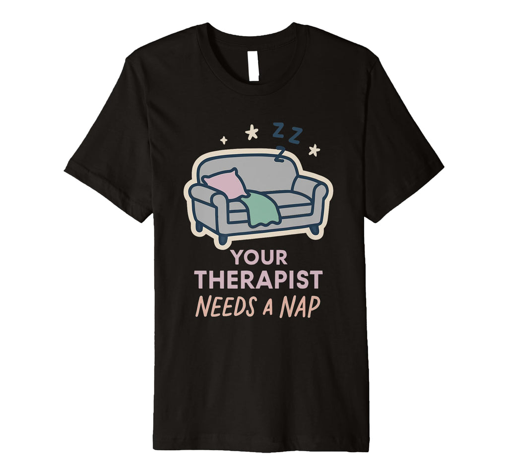 Therapist Burnout Counselor Mental T-Shirt - Aesthetic Graphic Unisex - T-Shirt, Sweatshirt, Hoodie