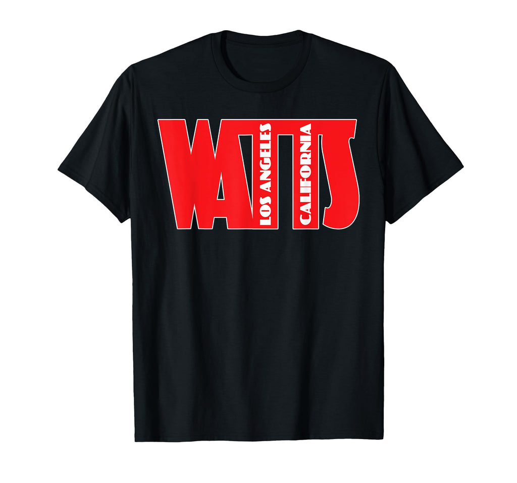 Los Angeles Watts California Usa T-Shirt - Casual Everyday Wear for Adults - T-Shirt, Sweatshirt, Hoodie