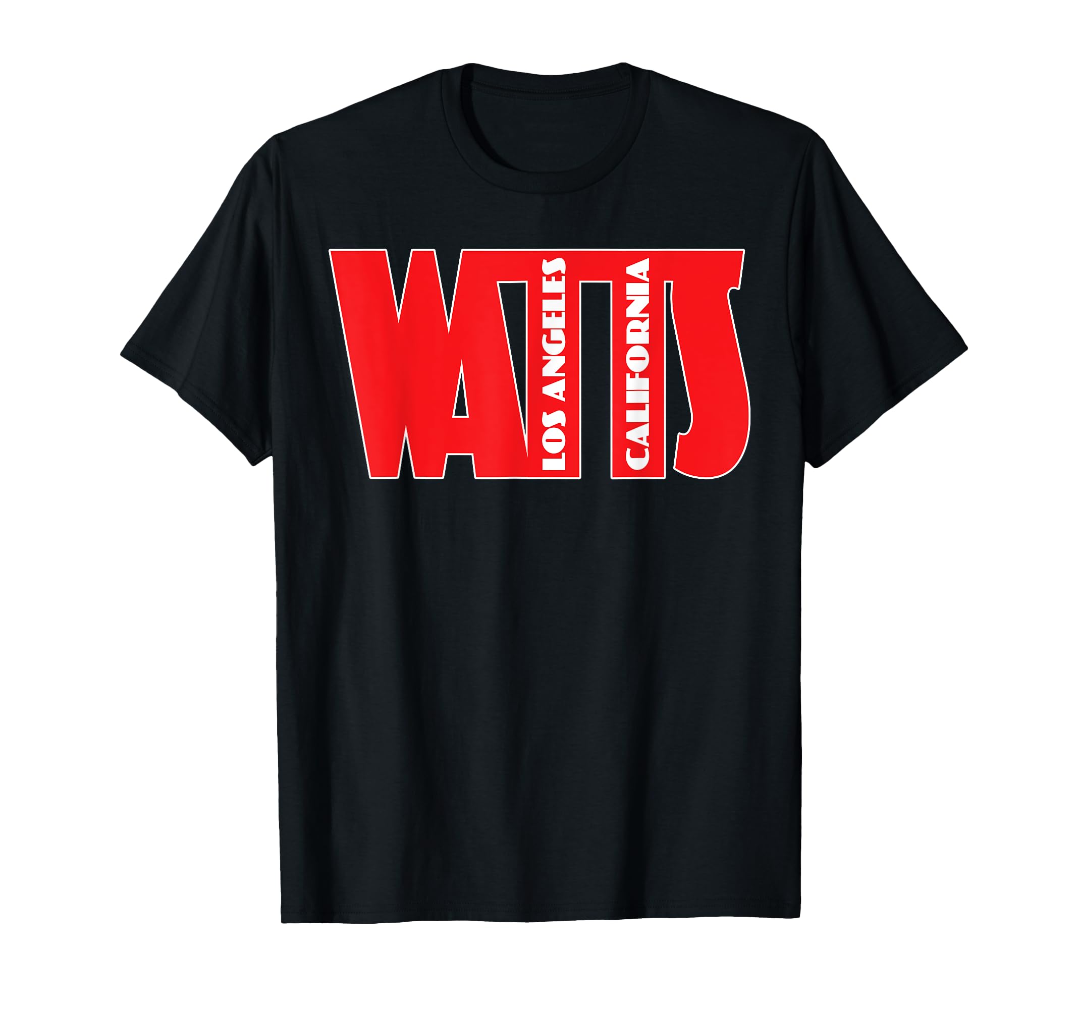 Los Angeles Watts California Usa T-Shirt - Casual Everyday Wear for Adults - T-Shirt, Sweatshirt, Hoodie