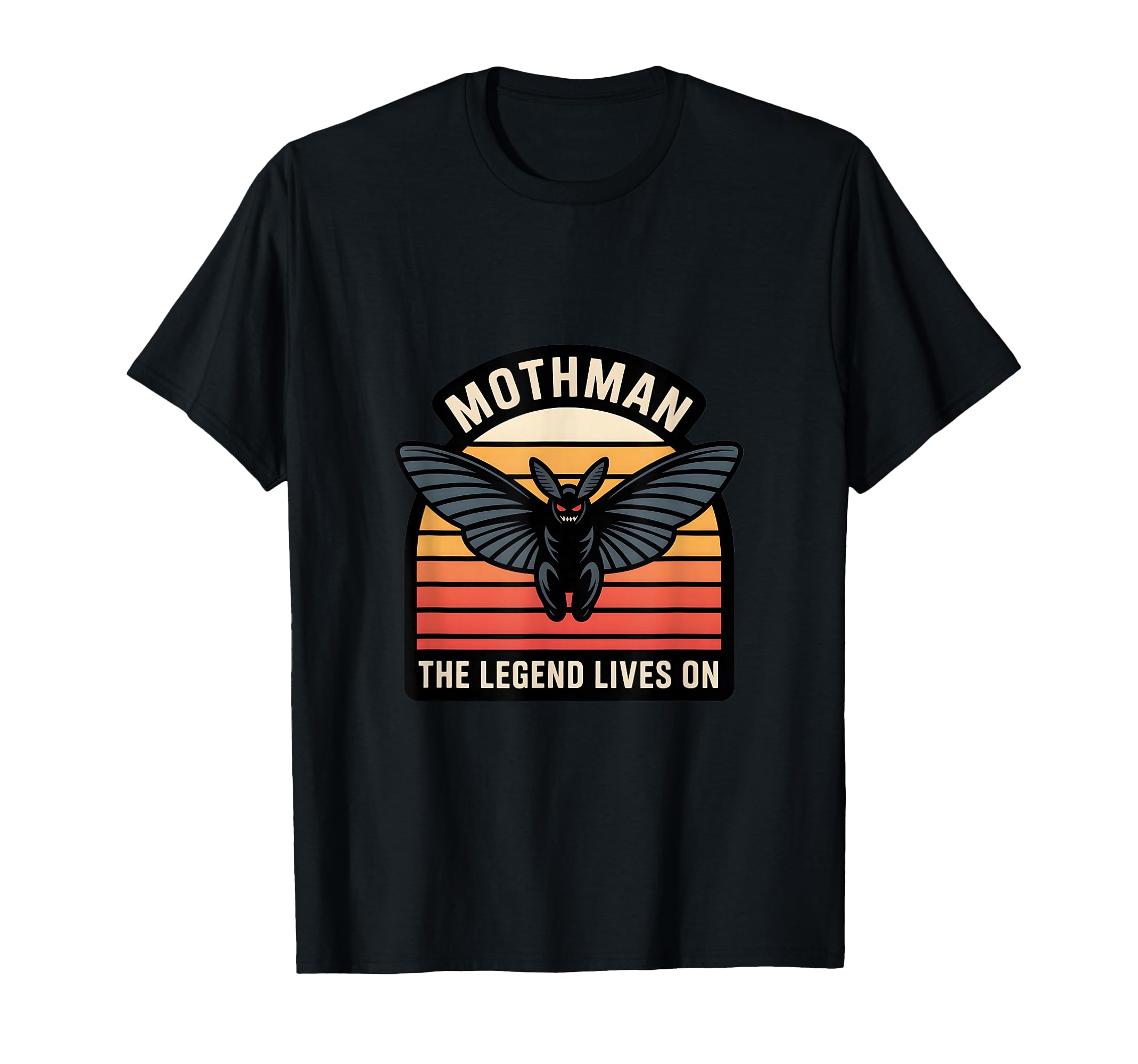 Moth Mann Cryptid Anti Social T-Shirt - Fun Novelty Design for Adults - T-Shirt, Sweatshirt, Hoodie