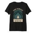 Forest Walk Overthinker Mental Reset T-Shirt - Graphic Print Men Women - T-Shirt, Sweatshirt, Hoodie