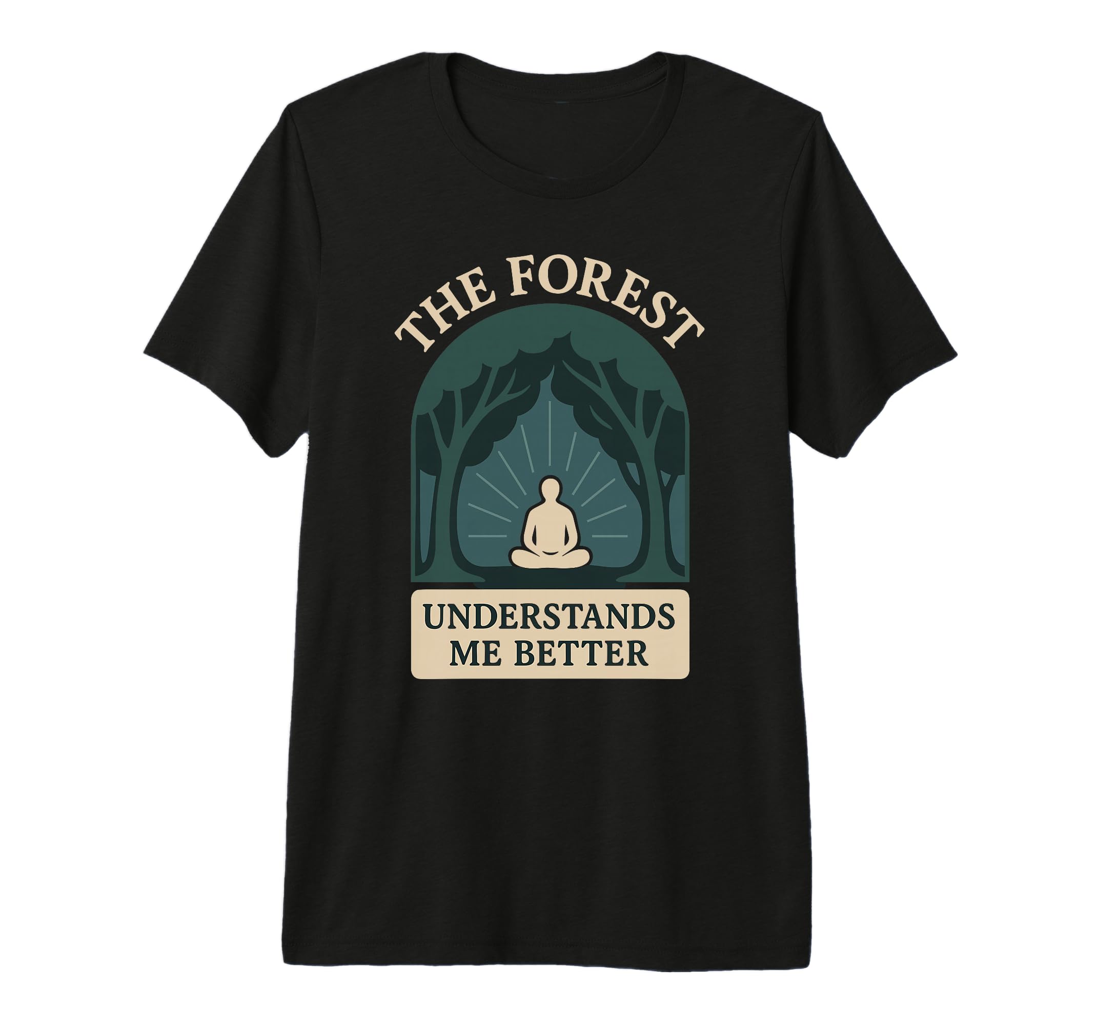 Forest Walk Overthinker Mental Reset T-Shirt - Graphic Print Men Women - T-Shirt, Sweatshirt, Hoodie