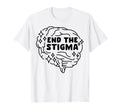 End Stigma Depression Anxiety Mental T-Shirt - Streetwear Style Men Women - T-Shirt, Sweatshirt, Hoodie