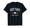West Fargo North Dakota Nd T-Shirt - Casual Everyday Wear Men Women - T-Shirt, Sweatshirt, Hoodie