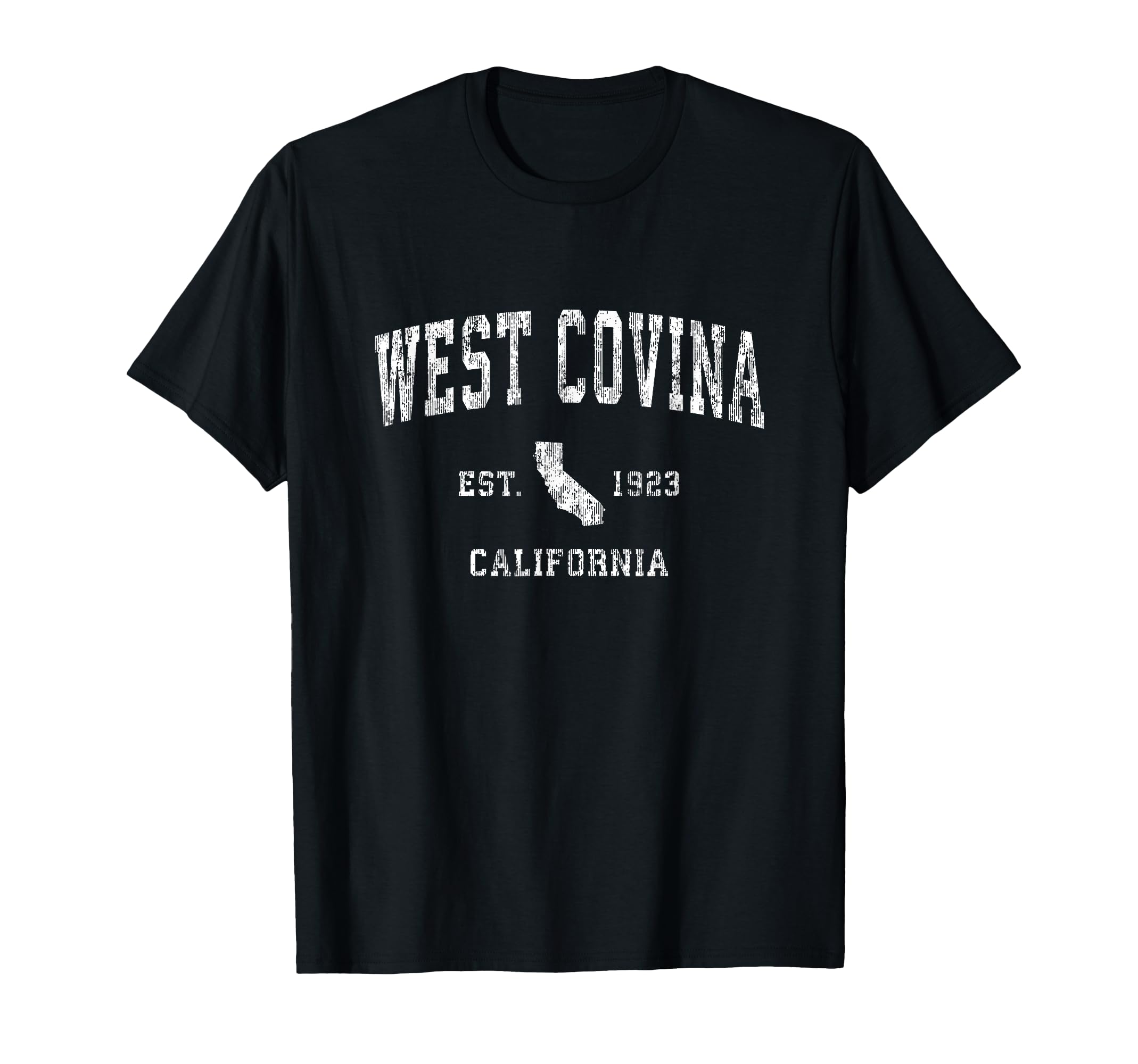 West Covina California Ca Athletic T-Shirt - Streetwear Style for Adults - T-Shirt, Sweatshirt, Hoodie