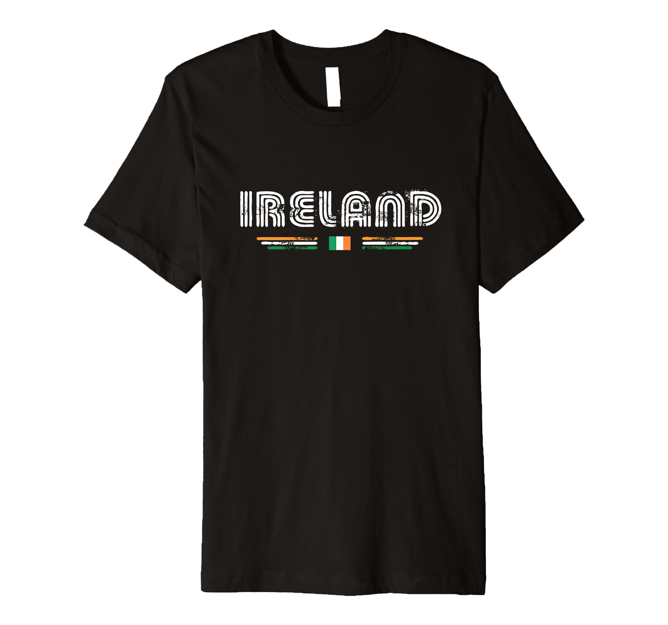 Ireland 70S 80S Type Flag T-Shirt - Streetwear Style Unisex - T-Shirt, Sweatshirt, Hoodie