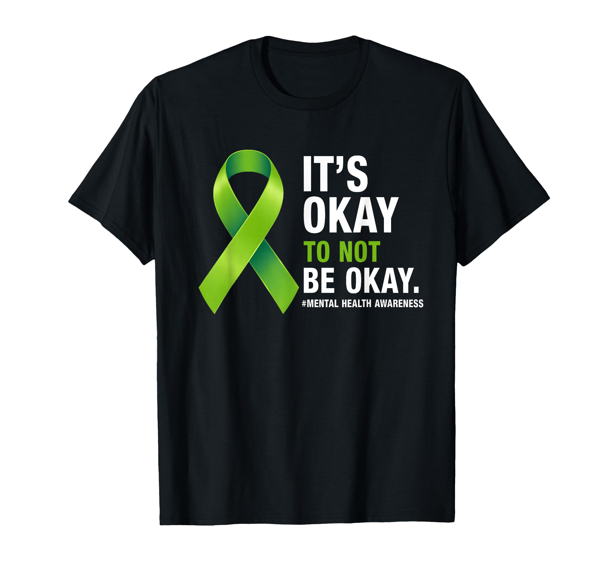 Its Okay To Not Be Okay Mental Health T-Shirt - Minimalist Print Unisex - T-Shirt, Sweatshirt, Hoodie