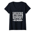 Womens Certified Emotional Support T-Shirt - Graphic Print for Adults - T-Shirt, Sweatshirt, Hoodie