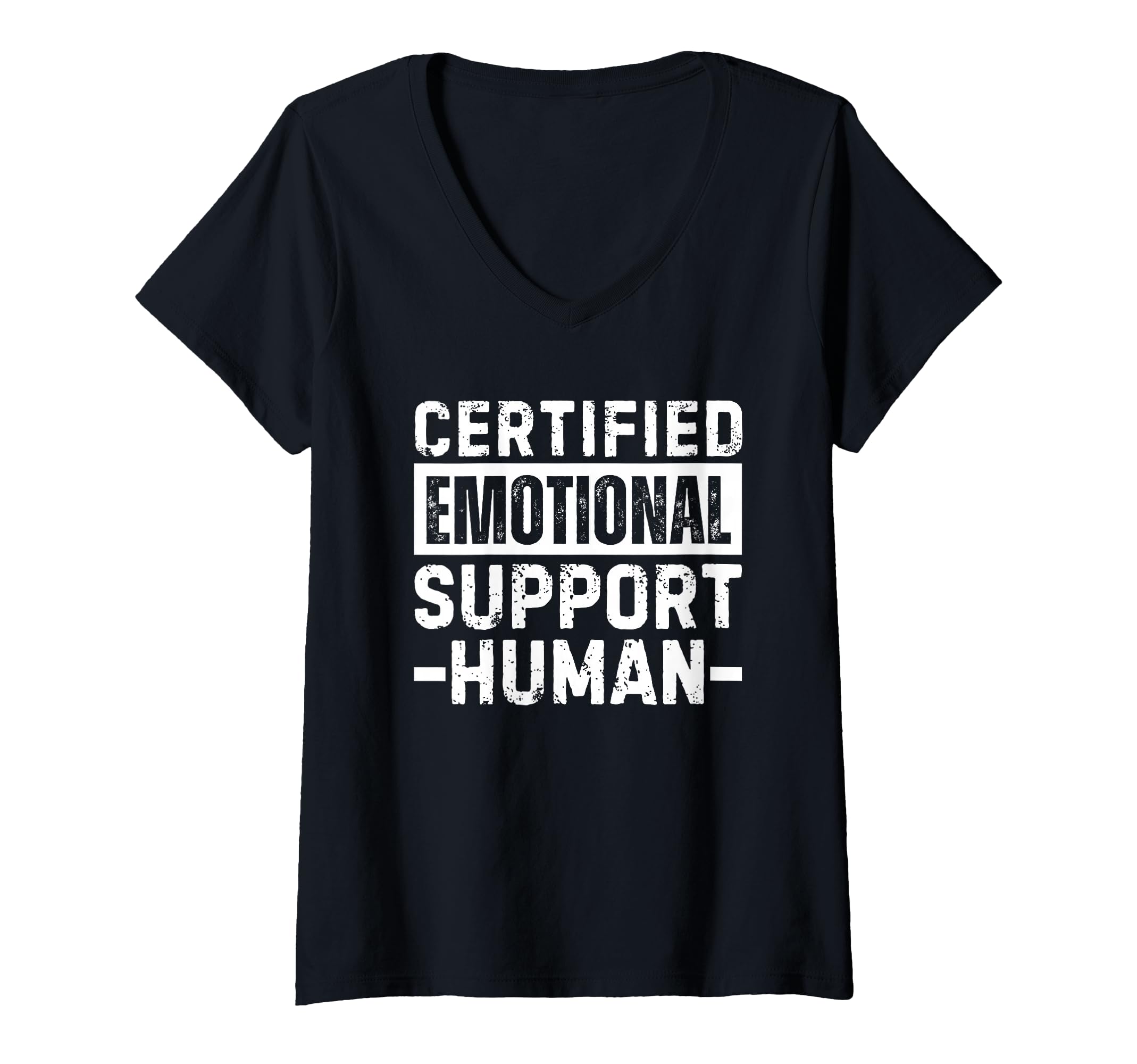 Womens Certified Emotional Support T-Shirt - Graphic Print for Adults - T-Shirt, Sweatshirt, Hoodie