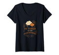 Womens October Is Overthinkers Funny T-Shirt - Custom Art Print Unisex - T-Shirt, Sweatshirt, Hoodie