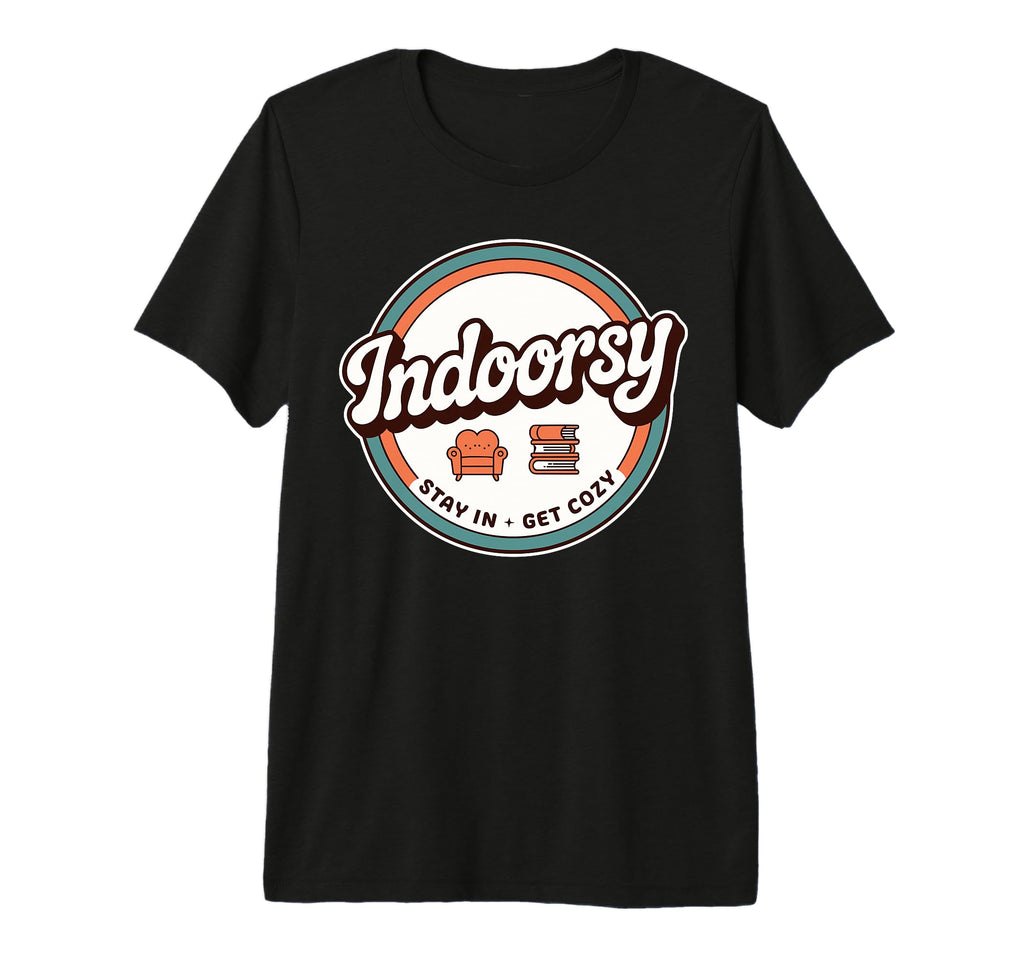 Introvert Indoorsy Antisocial T-Shirt - Aesthetic Graphic Men Women - T-Shirt, Sweatshirt, Hoodie