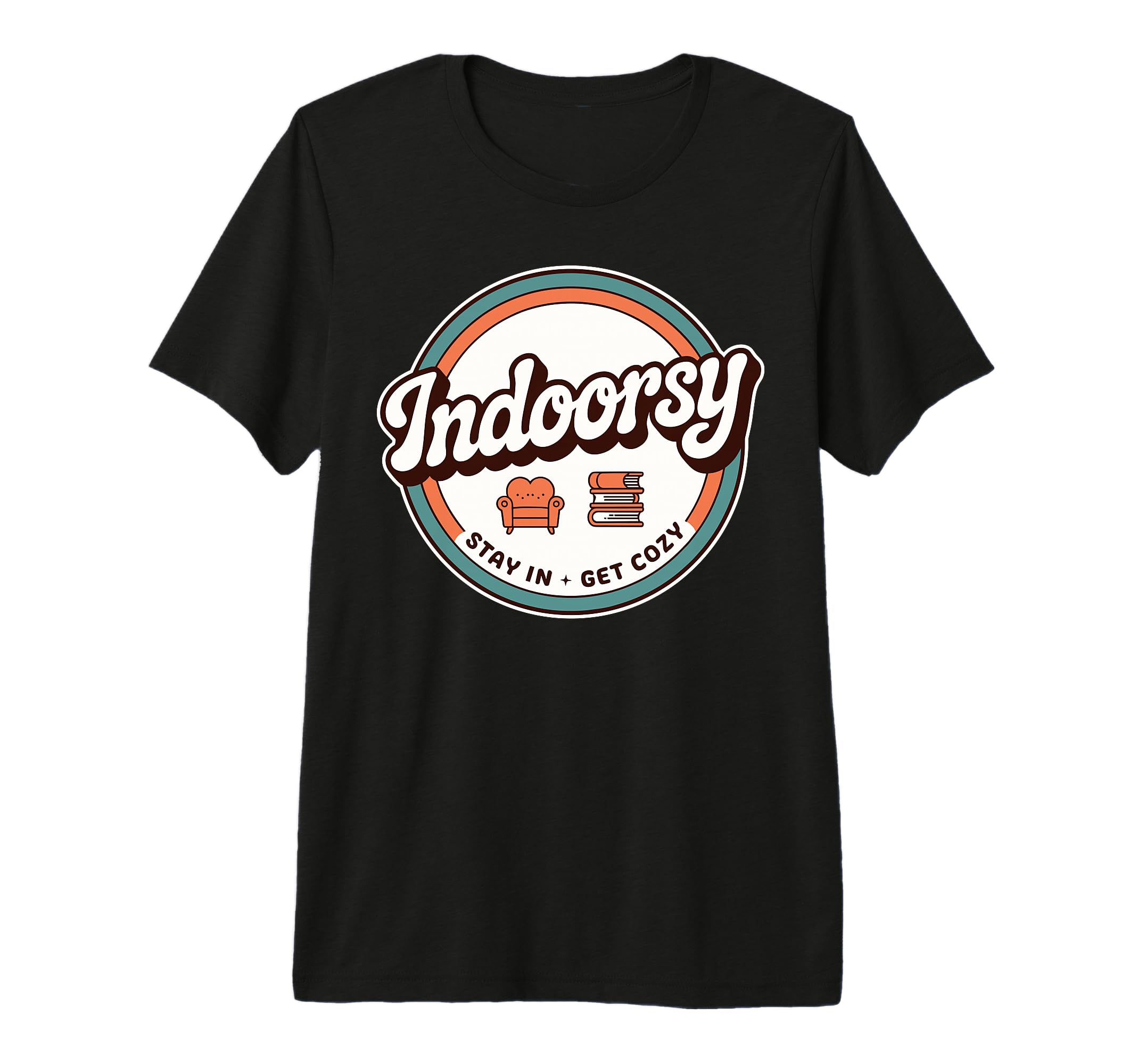 Introvert Indoorsy Antisocial T-Shirt - Aesthetic Graphic Men Women - T-Shirt, Sweatshirt, Hoodie