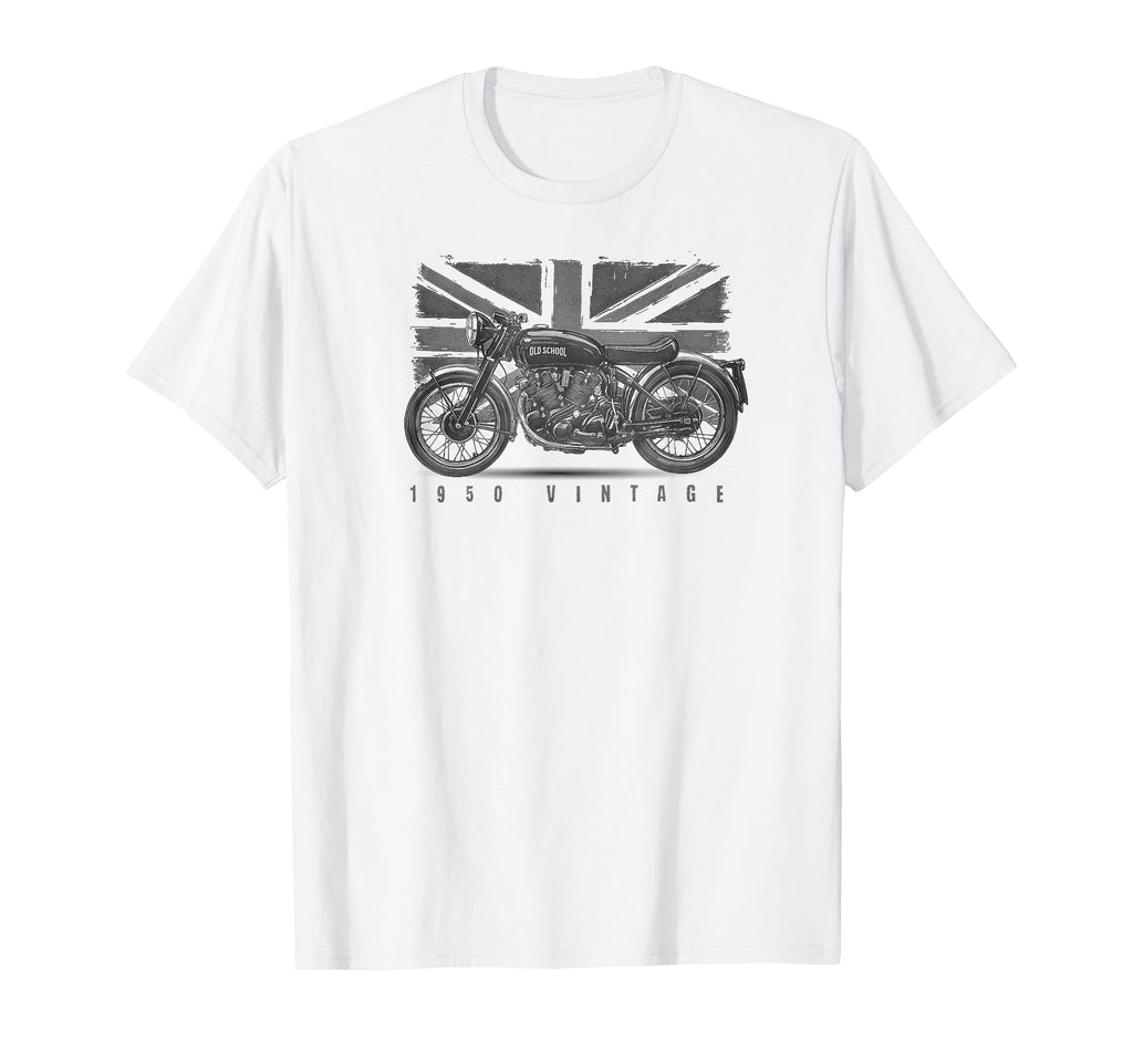 Old School Union Jack British T-Shirt - Streetwear Style for Adults - T-Shirt, Sweatshirt, Hoodie