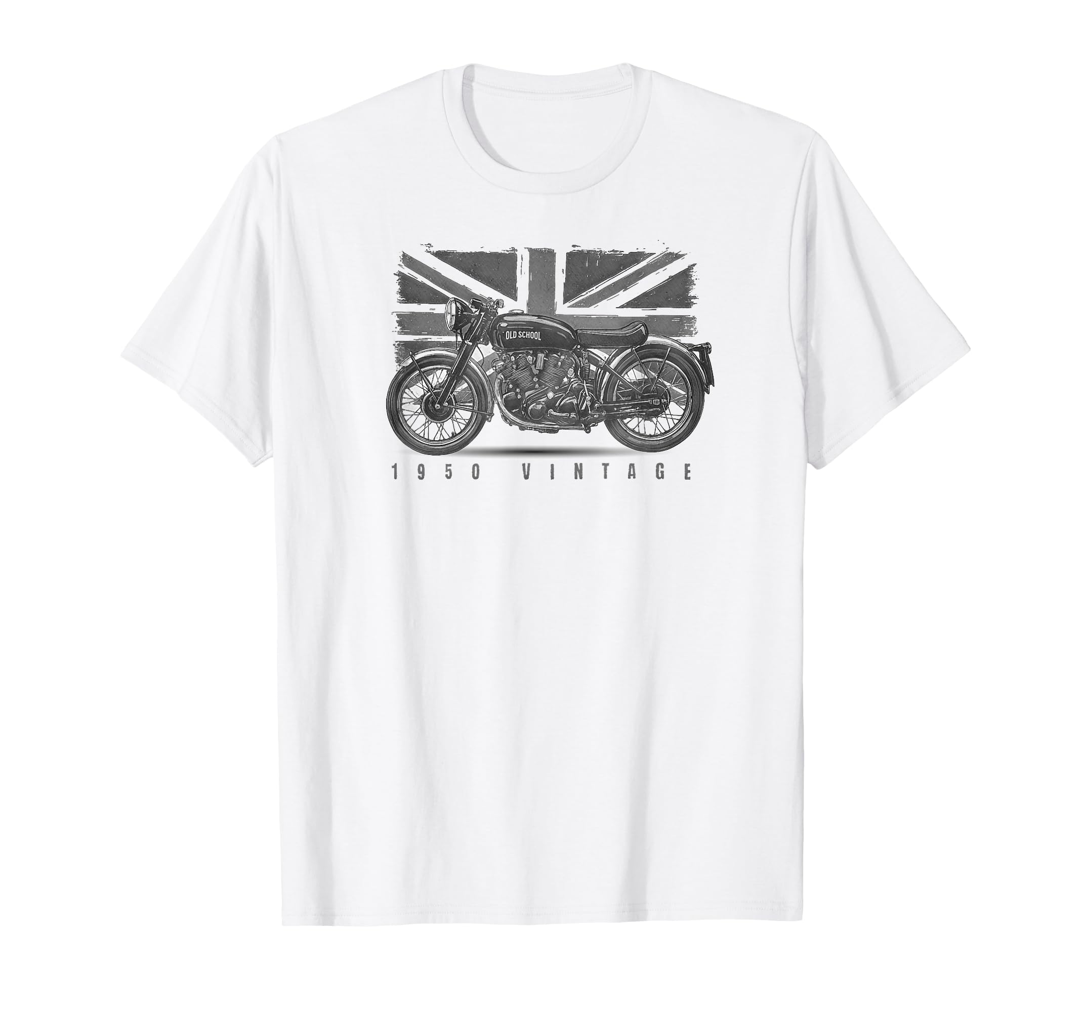 Old School Union Jack British T-Shirt - Streetwear Style for Adults - T-Shirt, Sweatshirt, Hoodie