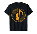 Vinyl Record Music Note Vinyl Lovers T-Shirt - Casual Everyday Wear Unisex - T-Shirt, Sweatshirt, Hoodie