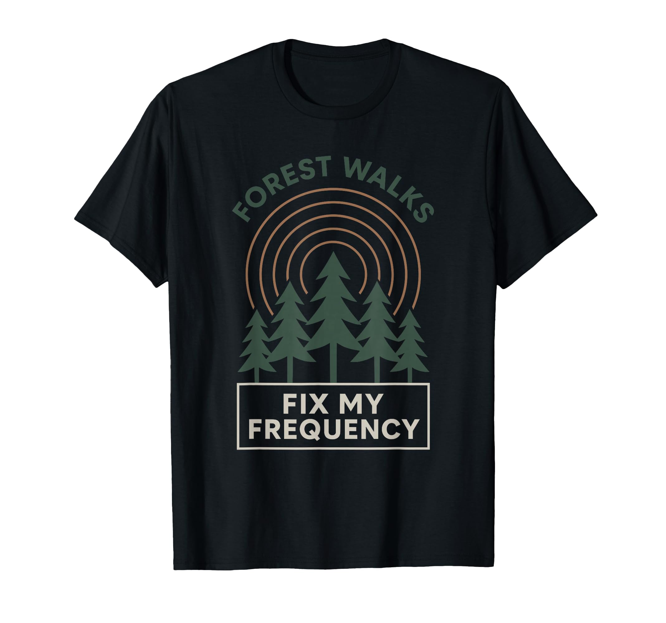 Forest Walk Overthinker Mental T-Shirt - Casual Everyday Wear Men Women - T-Shirt, Sweatshirt, Hoodie