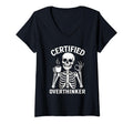 Womens Certified Overthinker Funny T-Shirt - Minimalist Print for Adults - T-Shirt, Sweatshirt, Hoodie