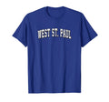 West St Paul Minnesota Athletic T-Shirt - Custom Art Print Men Women - T-Shirt, Sweatshirt, Hoodie