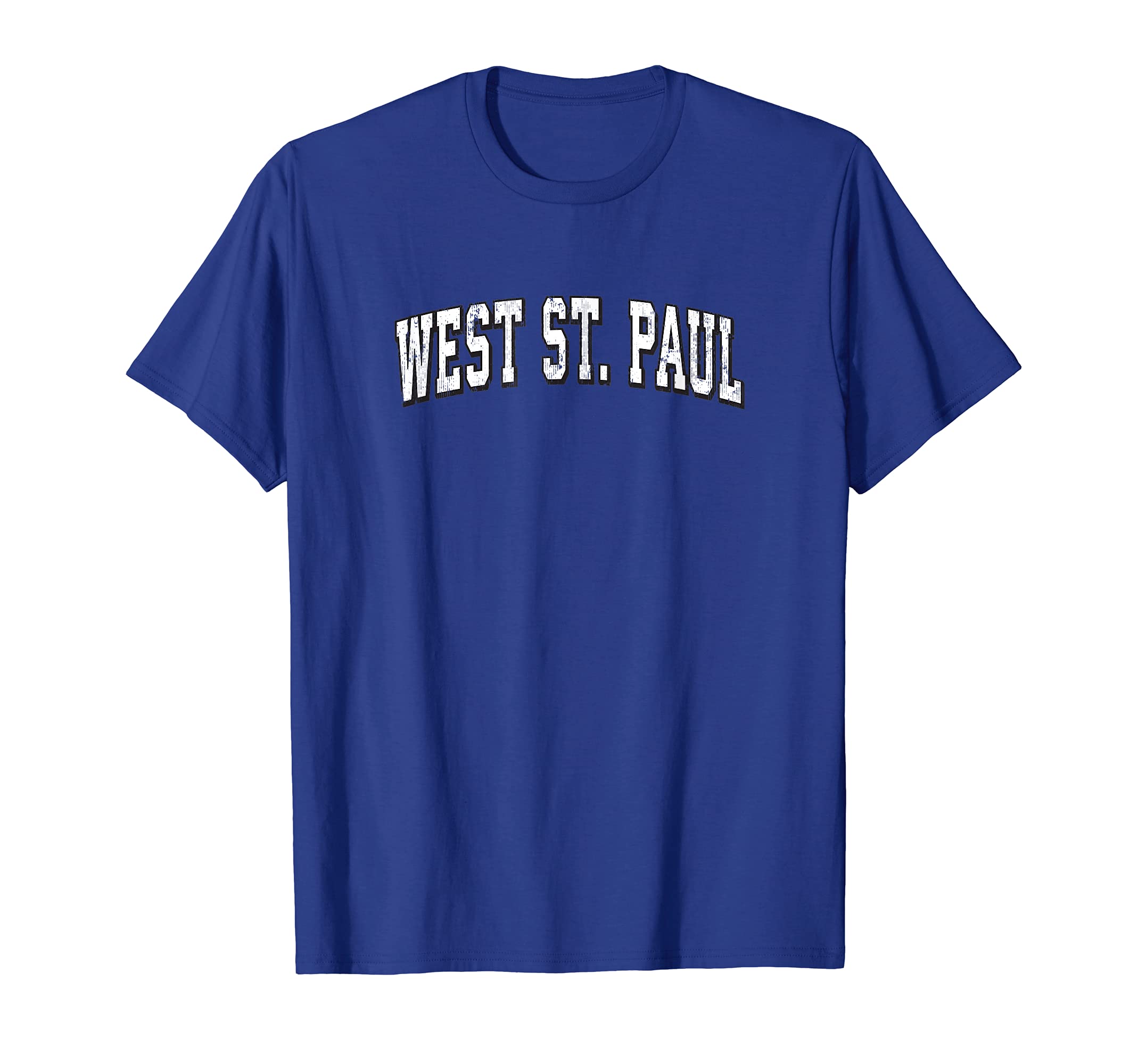 West St Paul Minnesota Athletic T-Shirt - Custom Art Print Men Women - T-Shirt, Sweatshirt, Hoodie