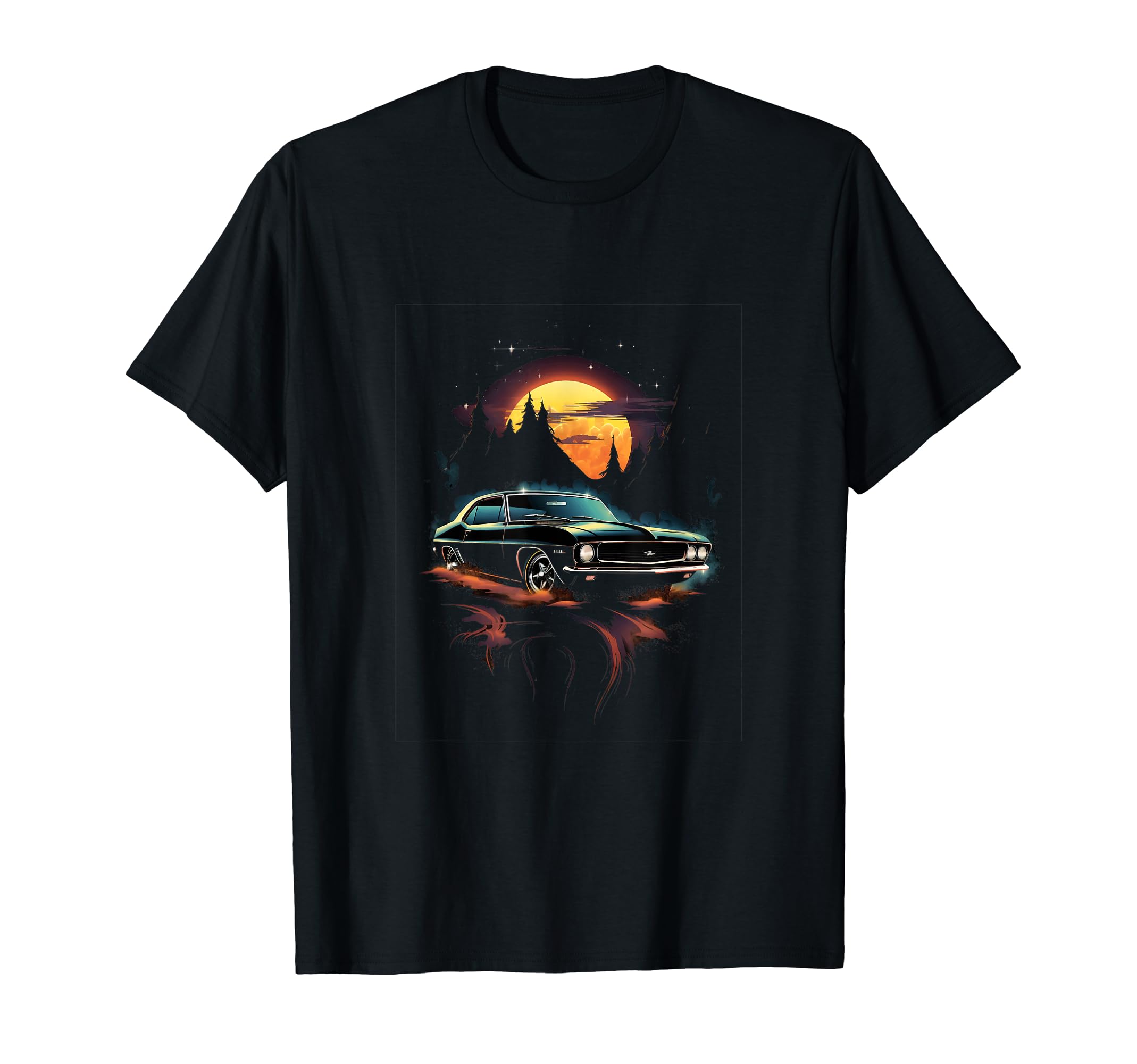 Muscle Car Car T-Shirt - Fun Novelty Design Unisex - T-Shirt, Sweatshirt, Hoodie