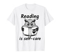 Reading Is Self Care T-Shirt - Trendy Graphic for Adults - T-Shirt, Sweatshirt, Hoodie
