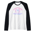 Overthinker University Raglan Baseball T-Shirt - Trendy Graphic Unisex - T-Shirt, Sweatshirt, Hoodie