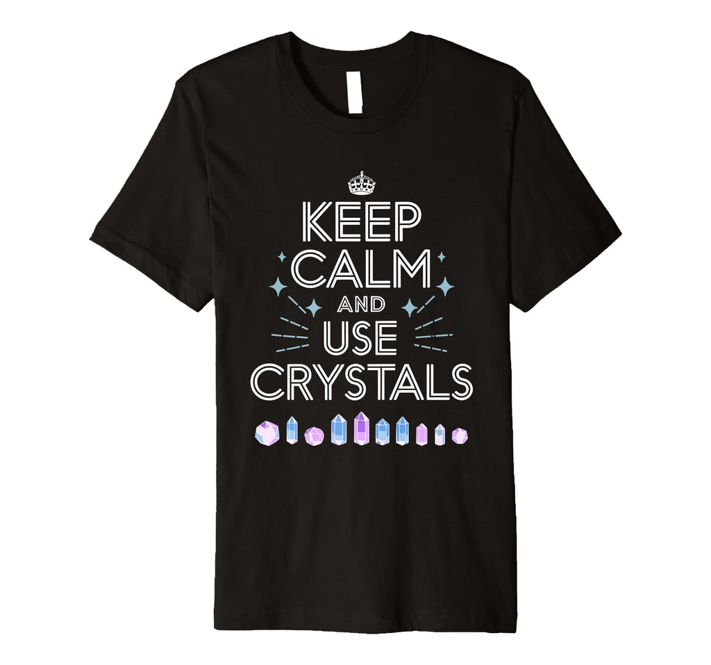 Healing Crystals Energy Stones T-Shirt - Minimalist Print for Adults - T-Shirt, Sweatshirt, Hoodie
