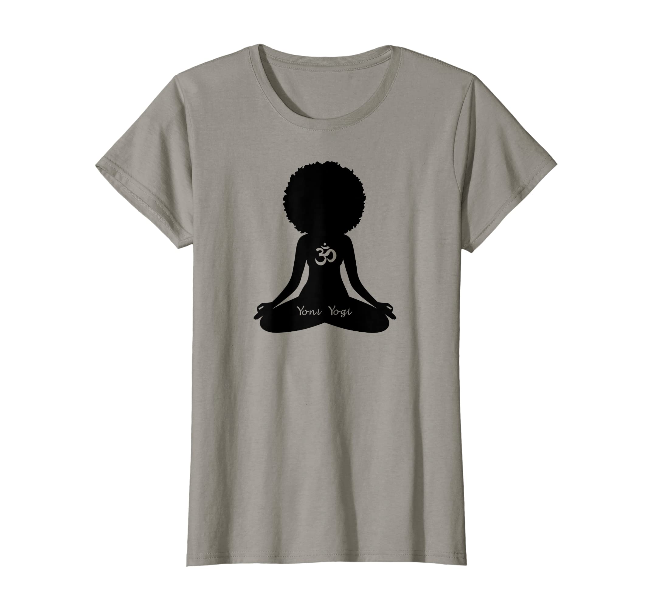 Womens Yoni Yogi African American Self T-Shirt - Unique Graphic Unisex - T-Shirt, Sweatshirt, Hoodie