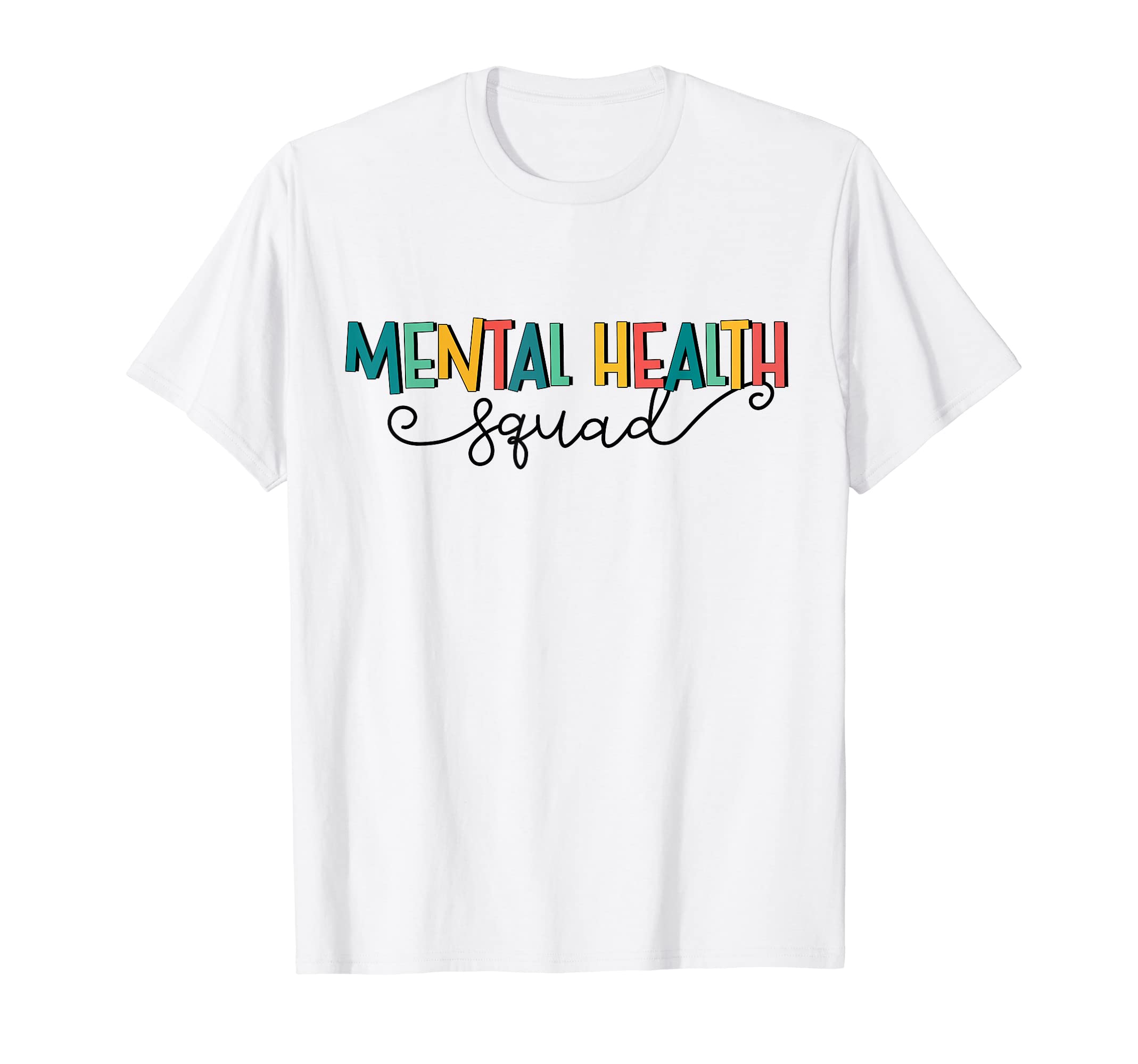 Mental Health Squad Brain Illness T-Shirt - Novelty Apparel Men Women - T-Shirt, Sweatshirt, Hoodie