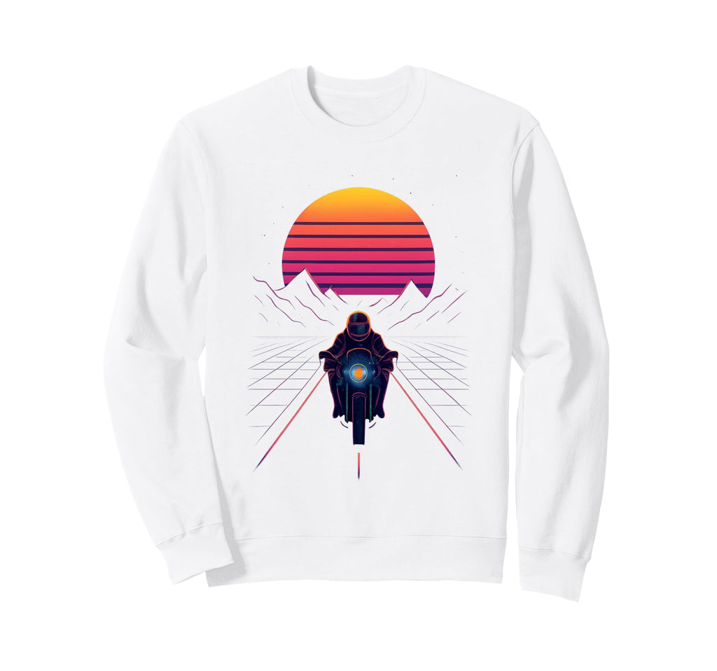 80S Synthwave Sweatshirt - Novelty Apparel Men Women - T-Shirt, Sweatshirt, Hoodie