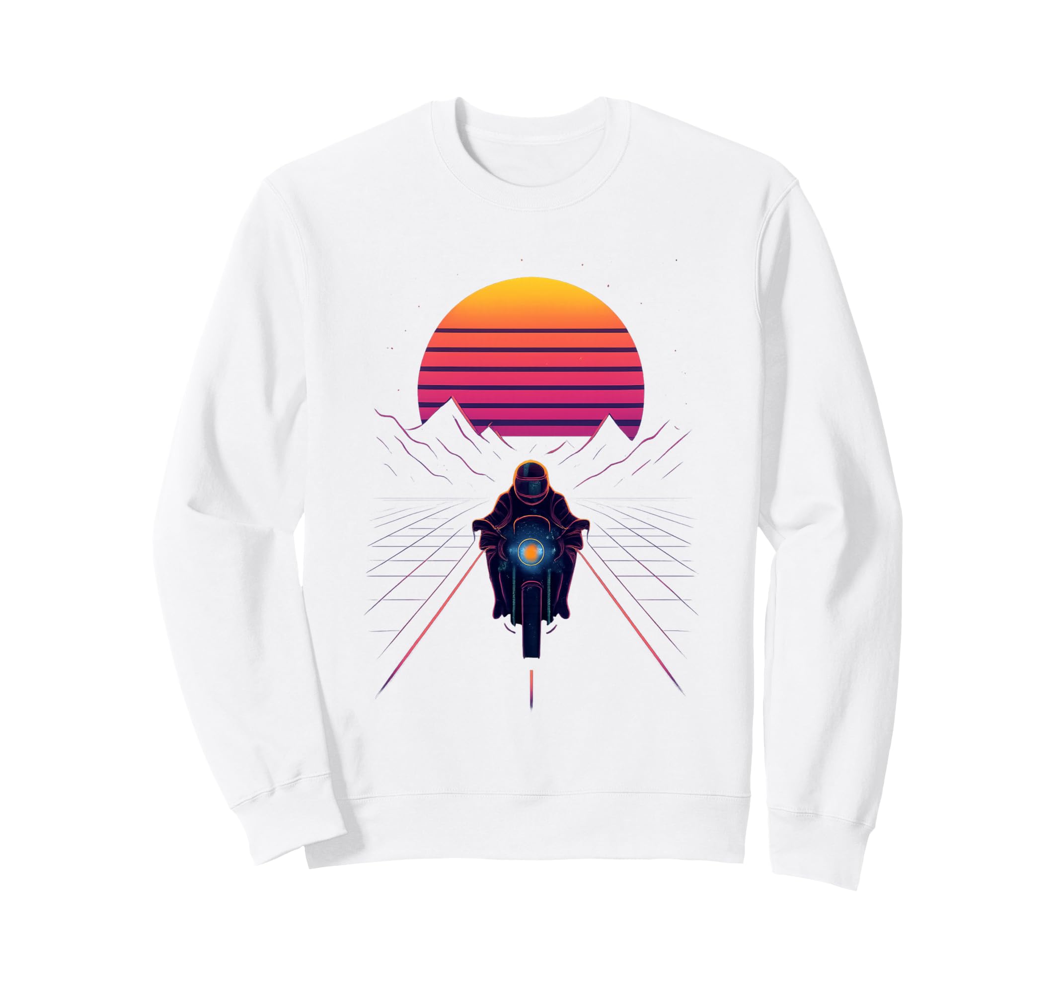 80S Synthwave Sweatshirt - Novelty Apparel Men Women - T-Shirt, Sweatshirt, Hoodie